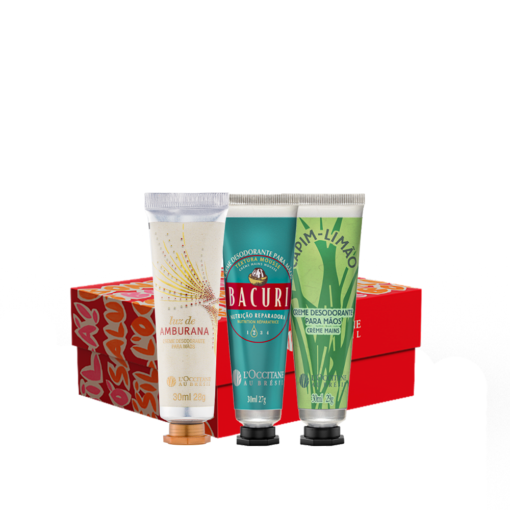 Presente Creme para Mãos: Capim-Limão, Amburana e Bacuri, ,  large image number 0
